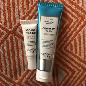 Sunday Riley Ceramic Slip Cleanser & Good Genes